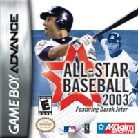 All-Star Baseball 2003 GameBoy Advance US box art